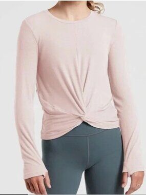 NWT Athleta Girl Give it a Twist Top Preppy Sporty Athleisure Size XXL 16